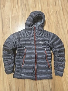 Rab Electron Men's Jacket Size M Steel Gray QDN 51 Excellent  - Picture 1 of 7
