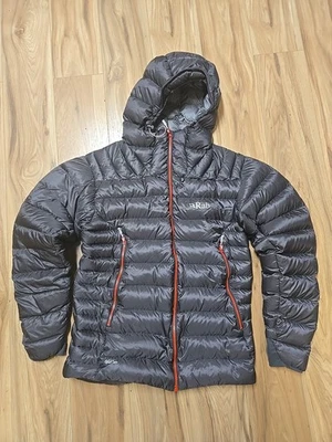 Rab Electron Men's Jacket Size M Steel Gray QDN 51 Excellent  - Image 1 of 4
