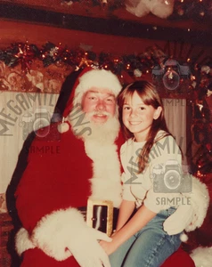 Foto CENTRO COMERCIAL VINTAGE AÑOS 80 NIÑA SANTA CLAUS - NAVIDAD 429 - Imagen 1 de 2