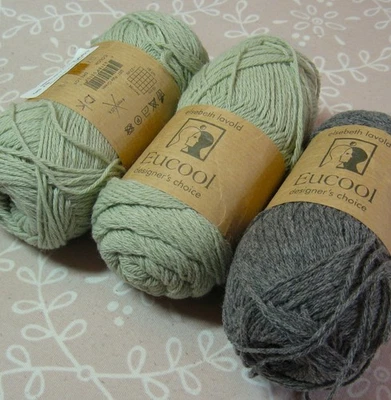 HILO EUCOOL 75% LANA por ELSEBETH LAVOLD - 3 MADEJAS - 558 YARDAS EN 2 COLORES Foto 1 de 2