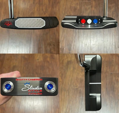 Scotty Cameron 2025 Studio Style Catalina Putter - LH - New - Xtreme Dark - USA - Image 1 of 4