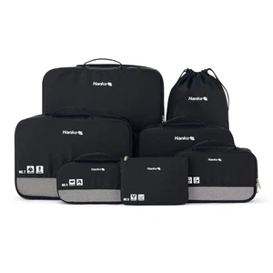 7 Set große Packwürfel für Reisen, erweiterbare Kompressions-Packwürfel für... - Bild 1 von 9