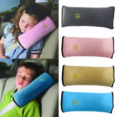 Child Car Safety Seat Belt Pillow Shoulder Strap Pad Cushions Head Supports Kids • 3.95£