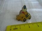 Rupert The Bear In Police Hat Driving Car Vintage Pin Badge  (# 131)