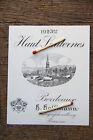 Bremen WeinEtikett von H. Hollmann Bordeaux Haut Sauternes 1923er