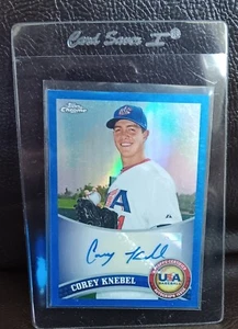 COREY KNEBEL~2011 USA BASEBALL NATL TOPPS CERTIFIED CHROME AUTOGRAPH CARD~15/99 - Picture 1 of 5