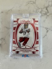 2022 Flawless Terry McLaurin Flawless Gems Sealed Ruby #/20 Commanders 
