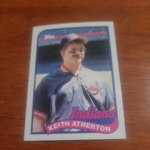 Nice 1989 Topps Traded Tiffany Keith Atherton #4T