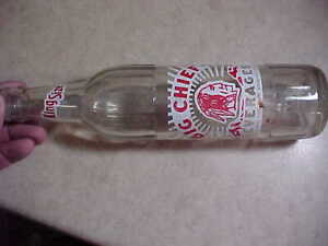 From estate-Neat Vintage soda bottle-Big Chief Beverages-Davis Mountain water TX