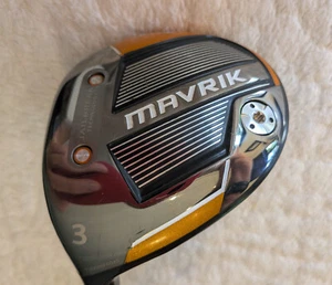 LEFT HANDED CALLAWAY 2020 MAVRIK FAIRWAY 3 WOOD GRAPHITE 5.5 R 60G - Picture 1 of 7