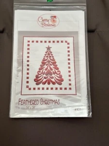 FEATHERED CHRISTMAS PATTERN by Cherry Blossoms Quilting Studio - Picture 1 of 2