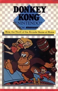 Donkey Kong (TI-99/4a, 1983 ON 5.25 FLOPPY DISK WITH COPY OF MANUAL BY ATARISOFT - Picture 1 of 1