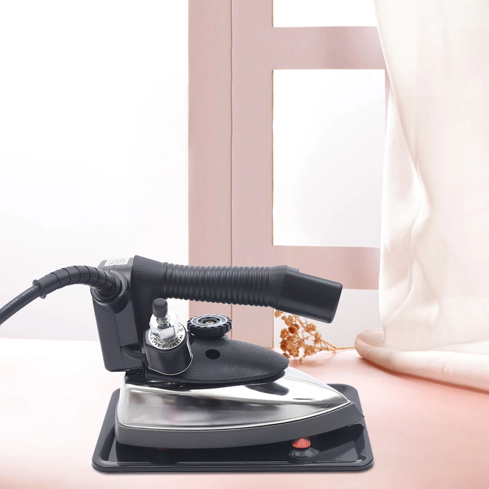 Gravity Feed Steam Iron Industrial Iron Steamer 60~220℃ With 3L Tank 110V 1000W  - Image 1 of 4
