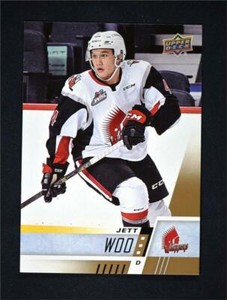 2017-18 Upper Deck UD CHL Base #82 Jett Woo