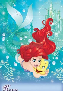 BOLSAS DE BOTÍN DE PLÁSTICO ARIEL DREAM GRAN PRINCESA Cumpleaños Fiesta 8 piezas favores Sirena - Imagen 1 de 1