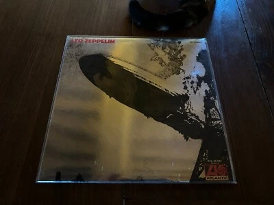 LED ZEPPELIN - RARE SILVER PRINT MIRROR MEGARARE LP FAN CLUB EDITION - Image 1 of 3