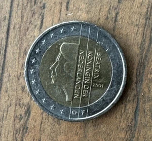 Niederlande 2 Euro 2001 Königin Beatrix - Bild 1 von 2