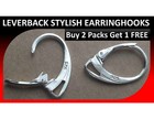 10 x 925 Stamped Sterling Silver Coated Leverback Hooks Earrings Lever Back DIY