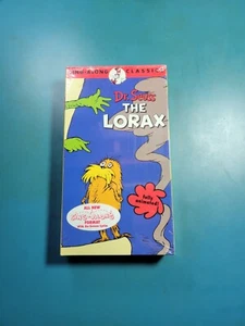 The Lorax - Dr. Seuss, 1971 (VHS, 1994) SEALED Sing-Along Classics, Animation - Picture 1 of 6