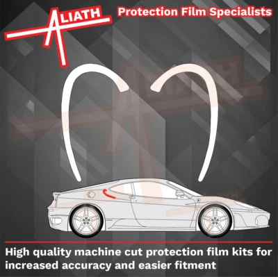 Fits Ferrari F430 2004-2009 Rear Air Vent Stone Chip Guard Paint Protection Film - Image 1 of 3