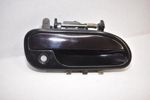 1992-1997 SUBARU ALCYONE SVX LSi PASSENGER RIGHT EXTERIOR DOOR HANDLE BLACK - Picture 1 of 12
