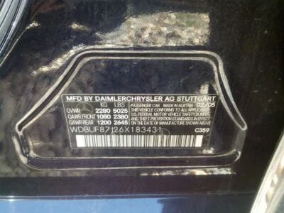 AC Condenser 211 Type E550 AWD Fits 03-09 MERCEDES E-CLASS 1455856 - Image 1 of 4