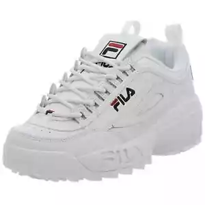 Fila Herren Disruptor Ii No-Sew Schuhe weiß/marine/rot - Bild 1 von 7