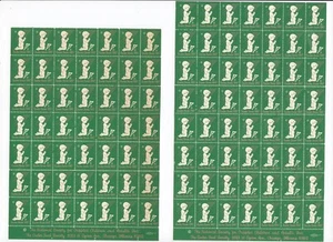1967 Easter Seals Special Small Panes of 56 Natl Society Crippled Children #8142 - Picture 1 of 2