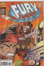 *** MARVEL COMICS FURY OF SHIELD #4 (1995) 1ST PRINT VG ***