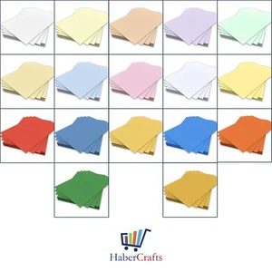 A4 Colour Coloured Paper 80gsm Printer Copier Ream Sheet 210mm x 297mm - Picture 1 of 28