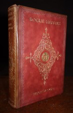1931 ROGUE HERRIES A Novel by Hugh Walpole Full Leather Binding First Edition 