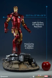 Sideshow Marvel Collectibles Iron Man Mark 3 III Maquette Statue (In Stock) New - Picture 1 of 12
