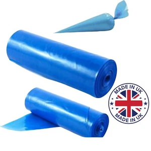 Stronghold Piping Bags 21" x 10 Blue Professional Disposable Icing Mash Savoy - Picture 1 of 3