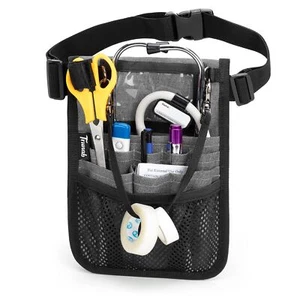 Nurse Fanny Pack with Tape Holder and Multiple Compartments Nurse Belt Organi... - Picture 1 of 8