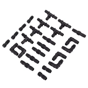 Kit raccordi irrigazione per gocciolatoio -6 T, 6 giunti, 6 estremità, 67872 - Foto 1 di 7