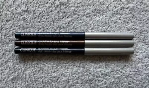 2* Clinique Quickliner For Eyes Intense Eyeliner # 01 Intense Black NEW! - Picture 1 of 4