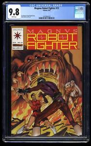 Magnus Robot Fighter #13 CGC NM/M 9.8 White Pages Valiant Entertainment 1992