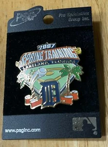 Detroit Tigers Spring Training Pin 2007 Lakeland Florida MLB Baseball PSG - Picture 1 of 2