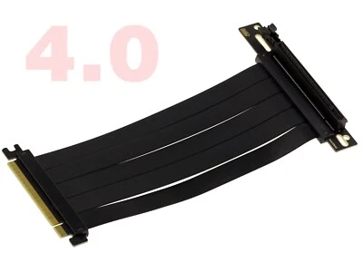 Riser x16 für Pcie Art 4.0 - Pcie 16x 20cm - 32GB/S - Bild 1 von 3