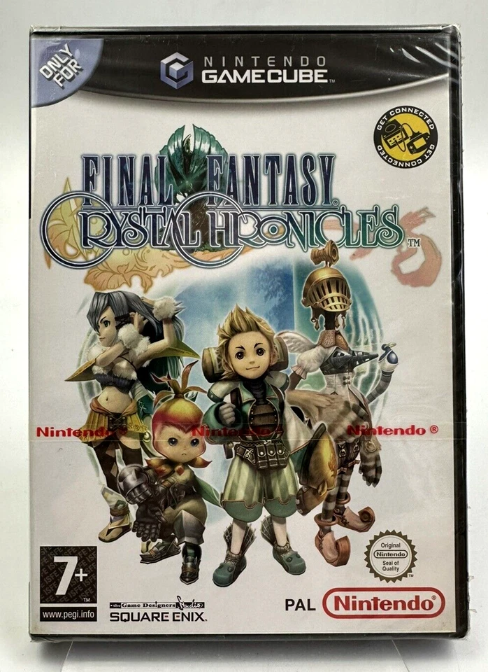 Gamecube Final Fantasy Crystal Chronicles, New Factory Sealed Imperfect/Flawed - Image 1 of 4