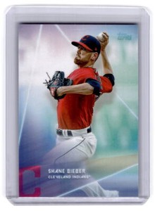 2020 Topps X Steve Aoki #4 Shane Bieber Mint