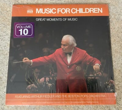 Fiedler Boston Pops Music For Children 1980 Time Life STLS-7010 EX+ Foto 1 de 4