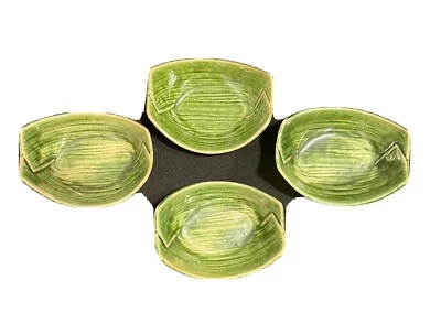 CRATE & BARREL LEMONGRASS SMALL SAUCE DISH SET OF 4 3.5” - Image 1 of 4