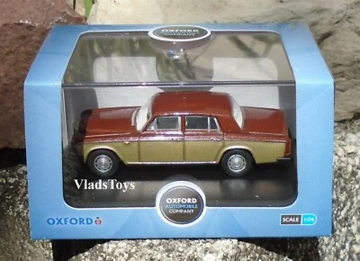 Oxford Automobile 1/76 Bentley T2 Saloon - Nutmeg / Silver Sand 76BT2002 Retired - Image 1 of 4