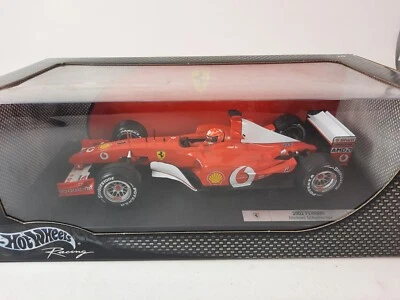 Hot Wheels Ferrari F2002 #1 M. Schumacher WC 2002 VODAFONE BOX 1/18 85651 - Immagine 1 di 3