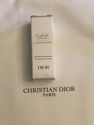 Dior La Mousse OFF/ON Foaming Face Cleanser Sample MINI 5 ml / 0.17 oz BNIB - Image 1 of 4