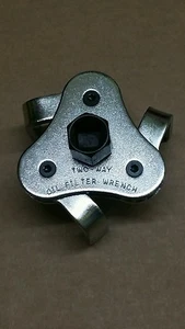 UNIVERSAL CAR/VAN TWO WAY OIL FILTER WRENCH - Picture 1 of 1