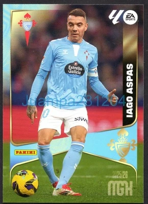 IAGO ASPAS #126 CELTA DE VIGO 2025-26 CROMO MEGACRACKS PANINI LA LIGA 25/26 - Imagen 1 de 2
