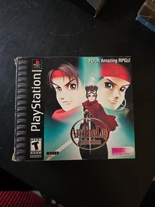 Arc The Lad Collection ( PS1 ) CIB / Box , 5Disk , Manual book , No Extras :( - Bild 1 von 16