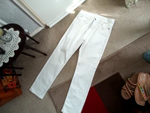 New white jeans, size 14 from Principles. cotton & elastane. Straight leg. - Picture 1 of 3